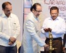 Udupi: Entrepreneur Gerry V Dias inaugurates Karavali Chitrotsav - 2014 at Kaup